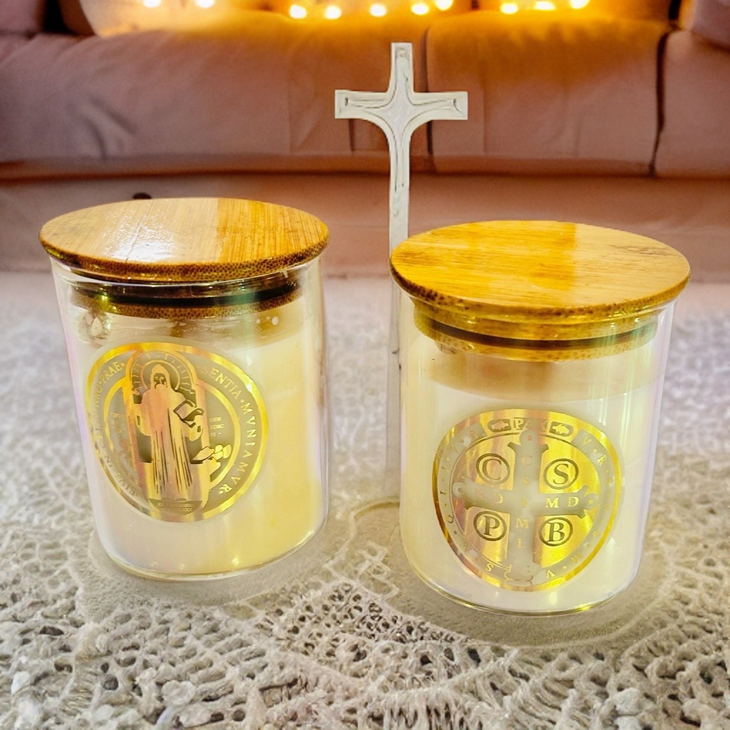 Benedictine Altar Candle Jar