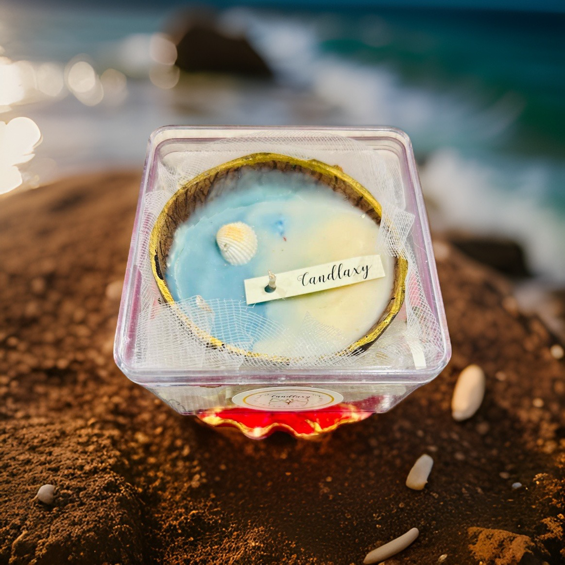 Coconut Shell Beach Vibes Candle