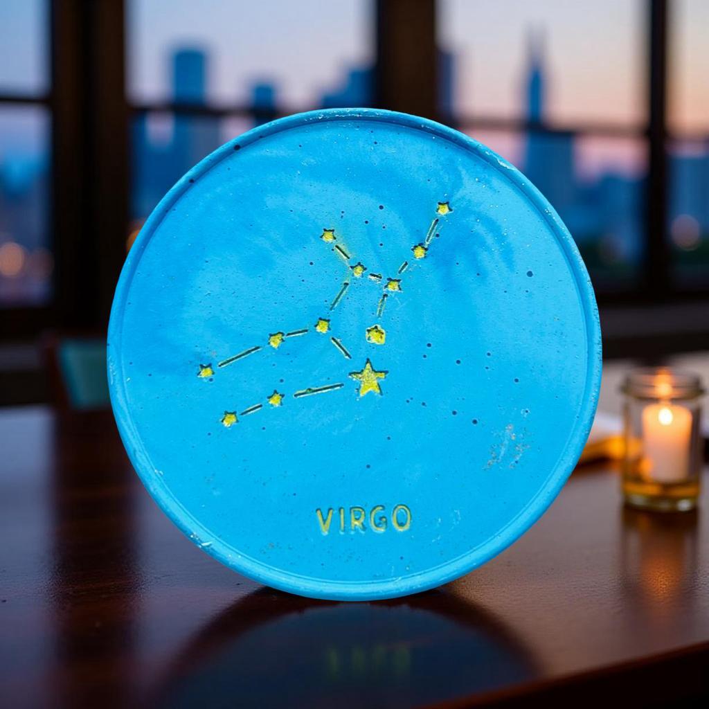 Zodiac Sign Theme Candle Coasters